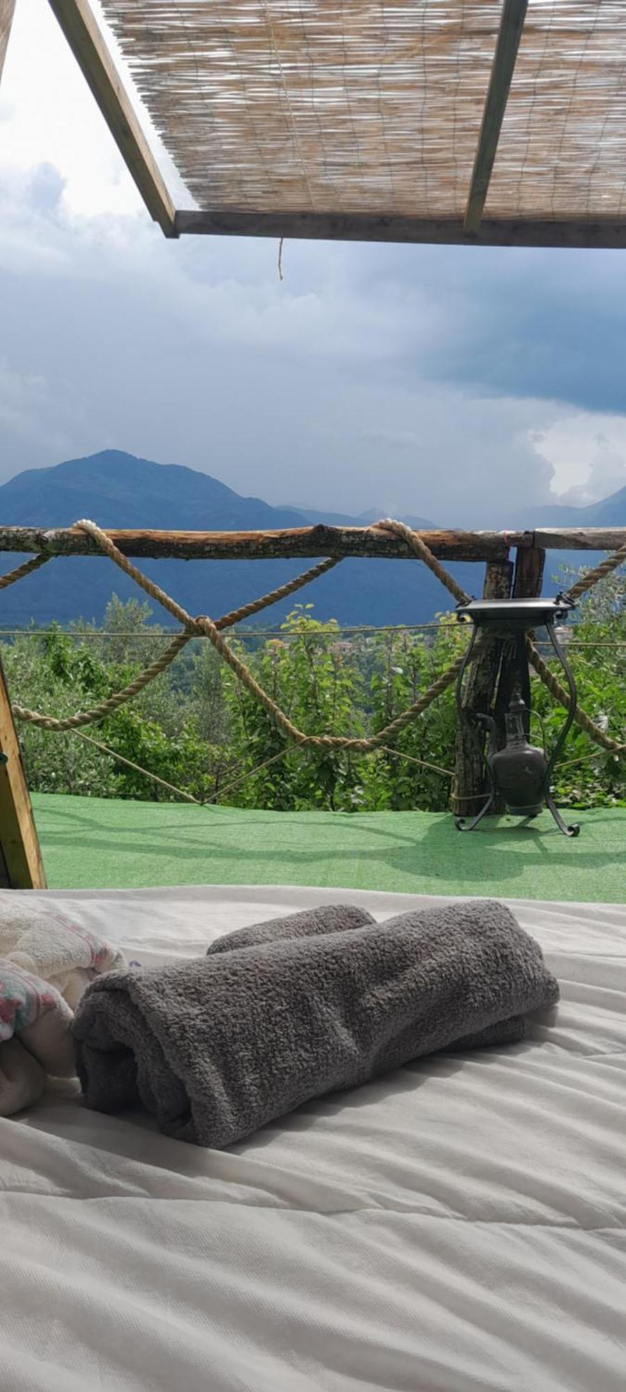 La Fatina Lodge Barga Esterno foto